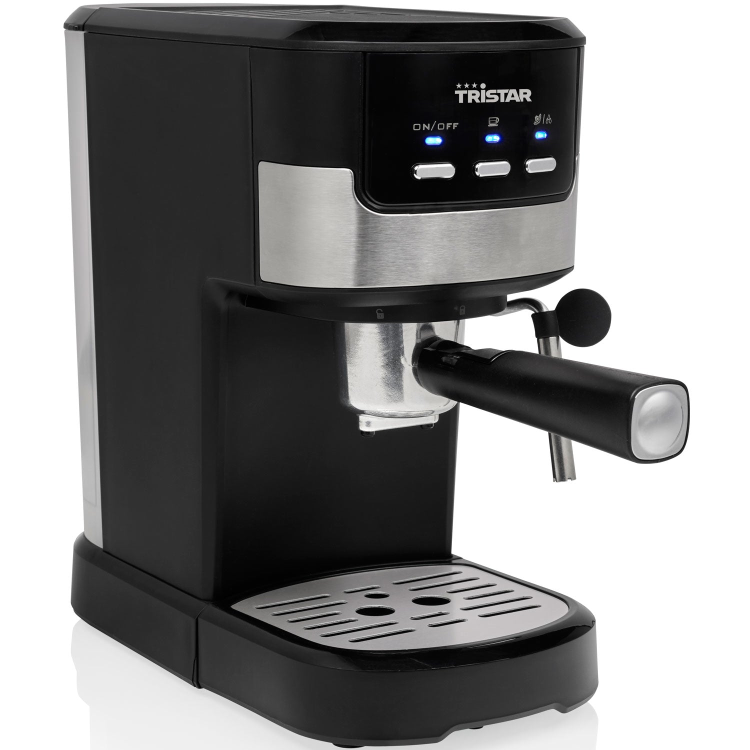 Tristar Espressomaskin Manuell CM-2278 inkl Mjölkskummare-Scandikitchen